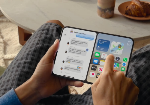 Netflix e Zoom são alguns dos apps otimizados para o iPhone Duo no lançamento. Foto:  Apple/Divulgação