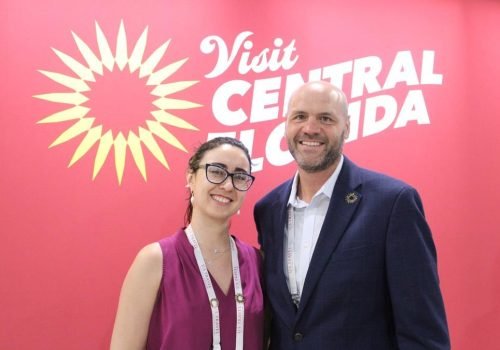 Juanita Ariza e Kris Keprios, do Visit Central Florida