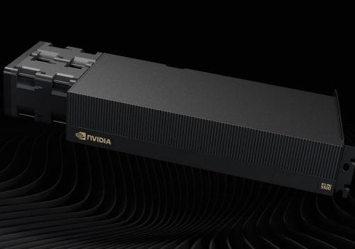 A RTX Pro 5500 da Nvidia em uma versão para estações de trabalho. Foto:  Nvidia/Divulgação