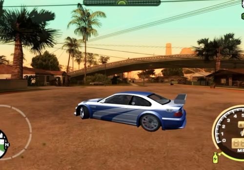 GTA San Andreas e Need For Speed tiveram suas experiências combinadas pelo modder Reveries. Foto:  Reveries/Divulgação